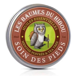 Baume Soin des Pieds biologique Boîte 30 ml marron
