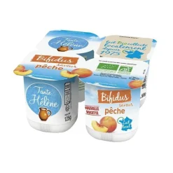 Bifidus saveur pêche Tante Hélène - 500 g