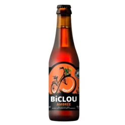 Bière Biclou ambrée - 33 cl