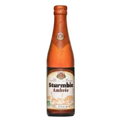 Bière bio ambrée Sturmbio – 33 cl