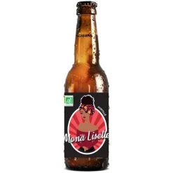 Bière blanche bio à la myrtille bio Mona Lisette - 33 cl
