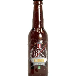Bière blonde bio sans alcool Brasseur savoyard - 33 cl