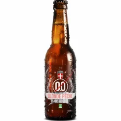Bière Blonde Pêche Bio sans alcool Brasseurs Savoyards - 33 cl