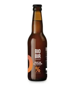 Bière sans alcool bio Biobir blonde Fruit de la Passion - 330 ml