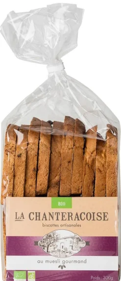Biscotte muesli gourmand bio Chanteracoise - 300 g
