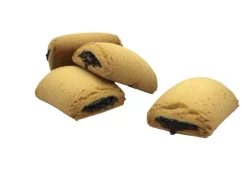 Biscuit sablé fourré à la myrtille bio Belledonne mini croc vrac - 3 kg