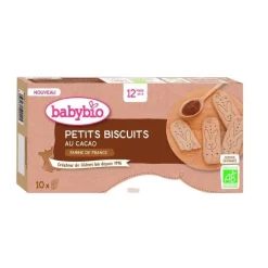 Biscuits bio au cacao Babybio - 160 g