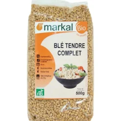 Blé tendre complet bio - 500 gr