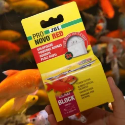 Bloc de nourriture pour poisson rouges JBL Pronovo red Holiday – Les 3 pièces