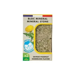 Bloc minéral eden au pissenlit gris 2 x 200