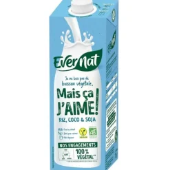 Boisons riz végétal 1L