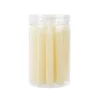 Boite de 22 mini bougies cierge ivoire - 10,5 cm