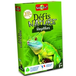 Boite de jeu Défis Nature sur le thème des reptiles