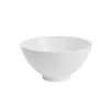 Bol à salade Selena en porcelaine blanche Ø 20,5 cm