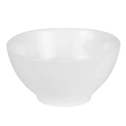 Bol Selena coloris blanc en porcelaine - Ø 10 cm