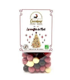 Bonbons les soufflés de Noël bio Cocoripop - 100 g