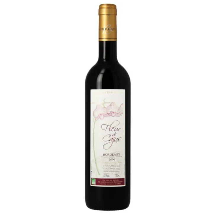Bordeaux fleur de cajus 2006 Bio Rouge - 75 cl