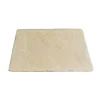 Bordure plate hexagonale en béton beige Hairie Grandon - 23/30 x 15 cm