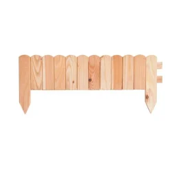 Bordure Plate lames arrondies 60x15/25 cm