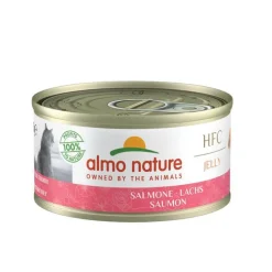 Boîte chat adulte Saumon Almo 70g