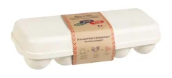 Boîte de 10 oeufs Coquille Naturel coloris beige Ah Table ! - 120 g