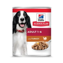 Boîte pour chiens adultes à la dinde Hill’s - 370 gr