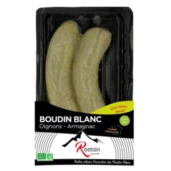 Boudin blanc aux oignons et à l'Armagnac x2 (200g)