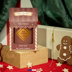 Bougie bijou parfumée My Jolie Candle pain d’épices avec cristal Swarovski - 180 g
