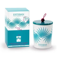 Bougie déco parfumée et rechargeable Ylang-Ylang Esteban - 180 g