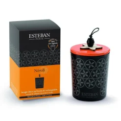 Bougie déco parfumée et rechargeable Néroli Esteban - 180 g