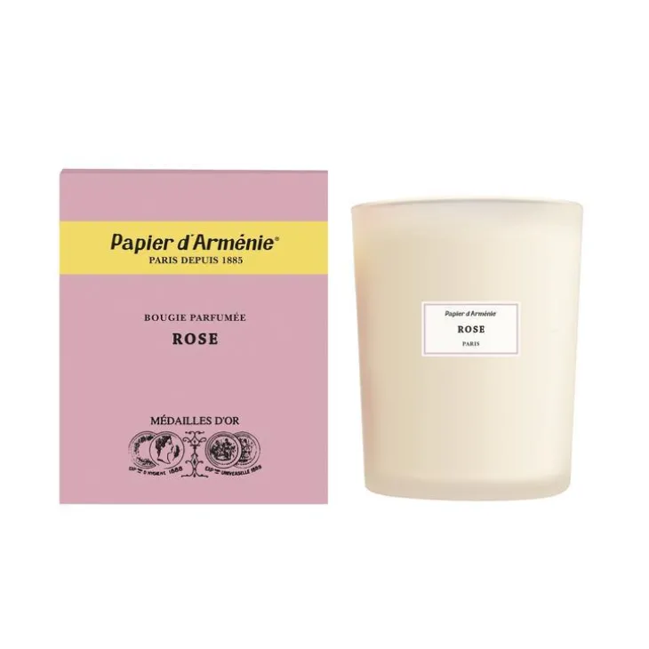 Bougie La Rose Papier d’Arménie®