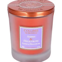 Bougie parfumée ambre heliotrope