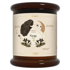 Bougie parfumée Ambre ylang cuir blanc My jolie Candle Astrale vierge - 300 g