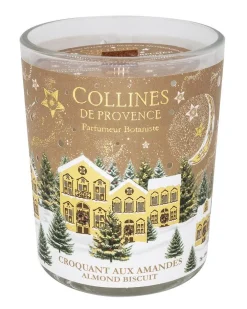 Bougie parfumée croquant aux amandes Collines de Provence - 75 g