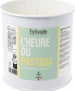 Bougie parfumée "l'heure du pastaga" coloris multicolore en cire Estivade Denis & Fils - Ø 10 cm 400 g