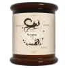 Bougie parfumée pêche poire santal My jolie Candle Astrale scorpion - 300 g