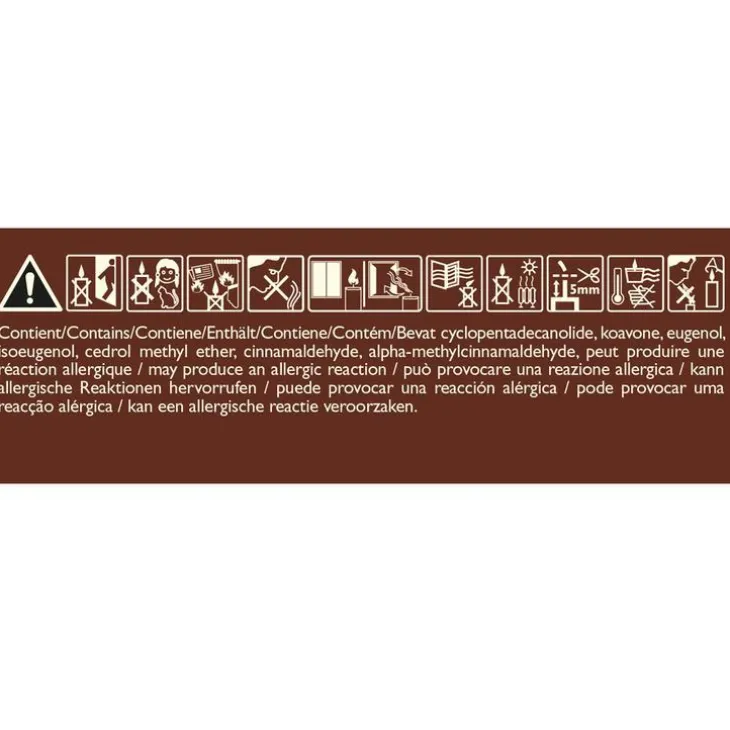 Bougie parfumée rechargeable Initiale Teck et Tonka Esteban - 180 g