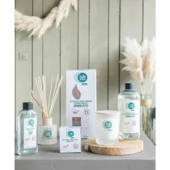 Bougie parfumée senteur jasmin d'été contrôlée par Ecocert Greenlife Bulle de Nature par botanic® - 180 g