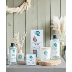 Bougie parfumée senteur thé vert contrôlée par Ecocert Greenlife Bulle de Nature par botanic® - 70 g