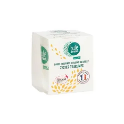 Bougie parfumée senteur zestes d'agrumes contrôlée par Ecocert Greenlife Bulle de Nature par botanic® - 70 g