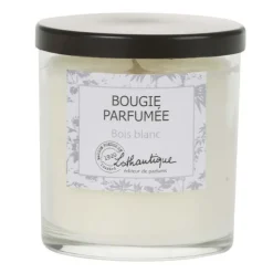 Bougie senteur bois blanc de 160 g