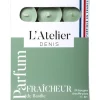 Bougies chauffe-plats vert parfum fraîcheur de basilic L’Atelier de Denis - L’étui de 24