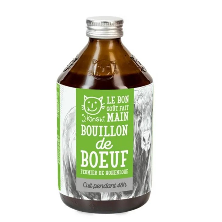 Bouillon de bœuf bio J. Kinski - 525 ml