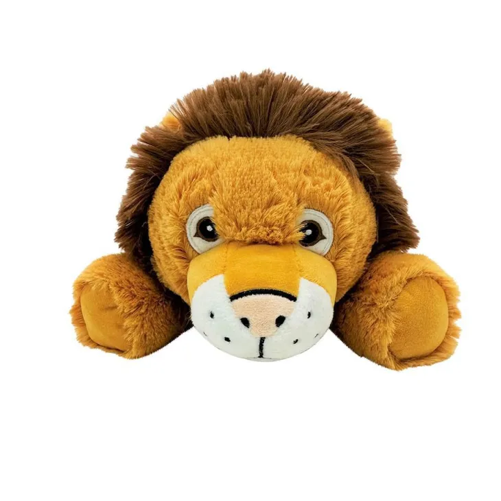 Bouillotte peluche Lion garnie de grains de blé et lavande L’Artisan du bien-être