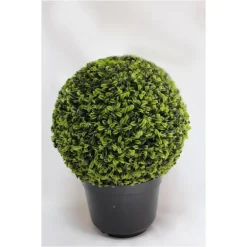 Boule de buis artificiel en pot - Ø 28 cm