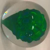 Boule sulfure verte en verre Liam - Ø 8 cm