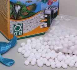 Boules biofiltration intensive blanches, JBL Micromec - 700g