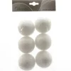 Boules de neige lot de 6 D 6cm