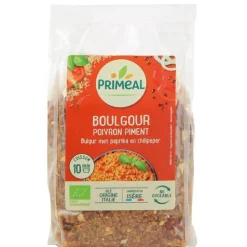 Boulgour au poivron et piment bio en sachet de 300 g