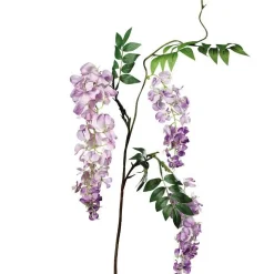Bouquet artificiel de glycine lilas coloris rose - 100 cm